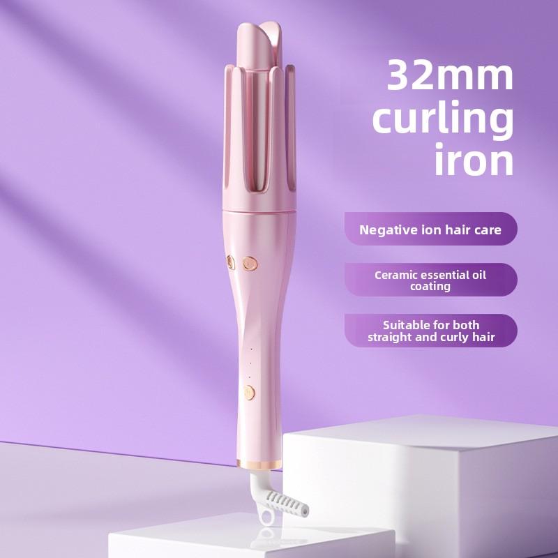 New Automatic Curling Iron Curling Straight Dual-purpose Splint Electric Rotating Curling Hair Negative Ion Comb