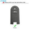 ATOBABI Leather Car Key Case For Toyota Passo Pixis Joy Epoch Daihatsu Boon Move Cast Wake Thor Smart Remote Control Fobs Cover