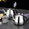 HUIHUADU 201 Stainless Steel Teapot with Strainer