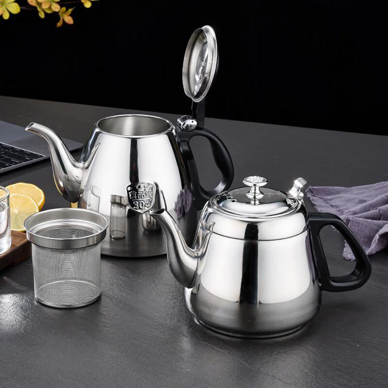 HUIHUADU 201 Stainless Steel Teapot with Strainer