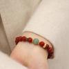 Natural Nanhong Agate Bracelet Fashion Women Daily Jewelry Lucky Gift