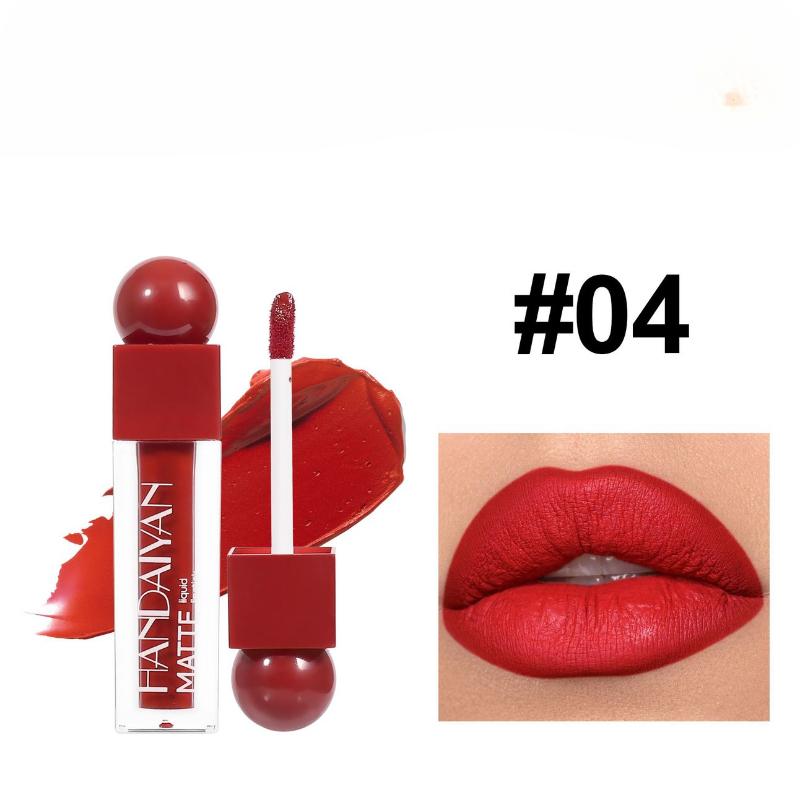 Velvet Matte Lipstick, Waterproof Non-stick Lip Gloss, Exquisite Lip Glaze, Luxurious Lip Makeup