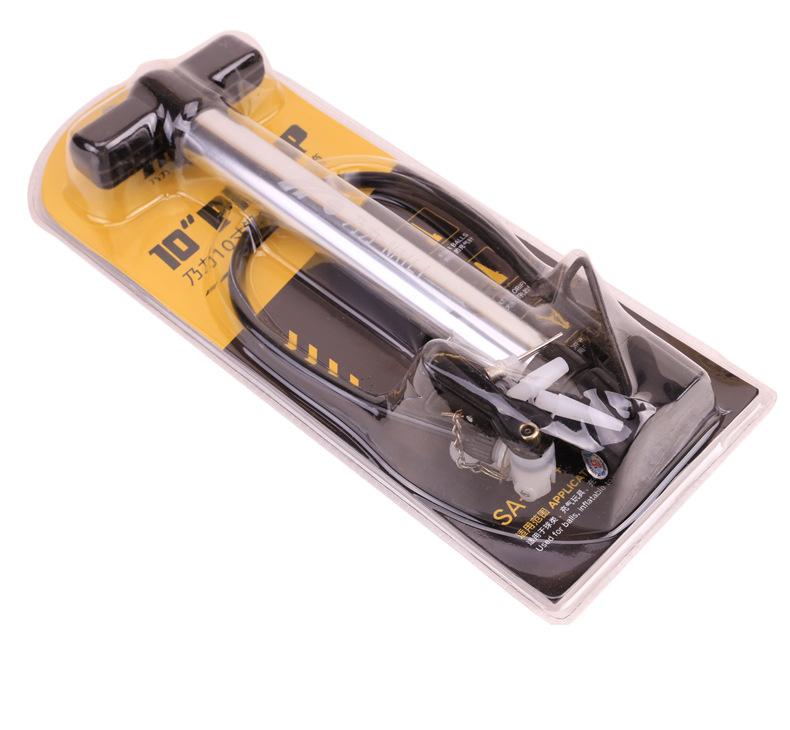 

32 см насос из алюминиевого сплава, многофункциональный ручной баскетбольный насос, мяч, насос, надувная трубка для мяча