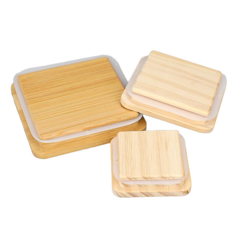 Solid Wood Mug Lids - Thickened Wooden Sealing Tops for Cups