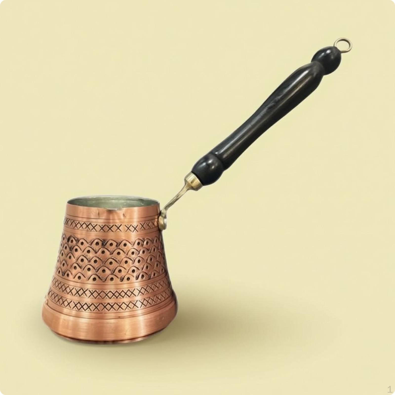 Copper Turkish Coffee Pot Tinned Inside