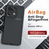 Per Realme 16 Pro Plus 16 Pro Custodia Antiurto Finitura Opaca Sensazione Pelle Opaca PC+TPU Anti-impronte Dita Cover Trasparente Per Realme16