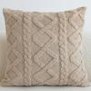 Cushion Cover Hidden Zipper Square Living Room Bedroom Throw Pillow Cover Home Decor for Bedding