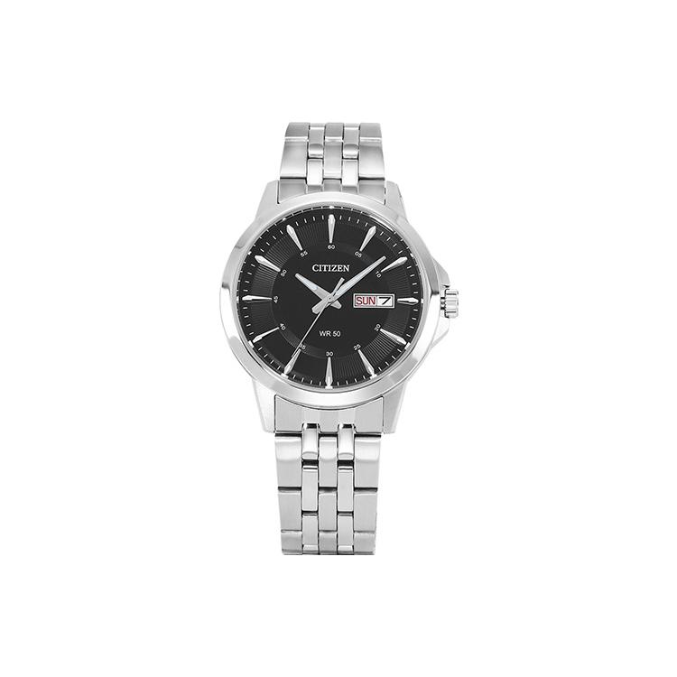 CITIZEN Quartz Movement Stainless Steel Strap Watch Men s Watches Black Dial BF2011-51E Black Dial