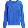 Solid Color Crew Neck Casual Long Sleeve Knit Sweater Men Sweater XM05667-405