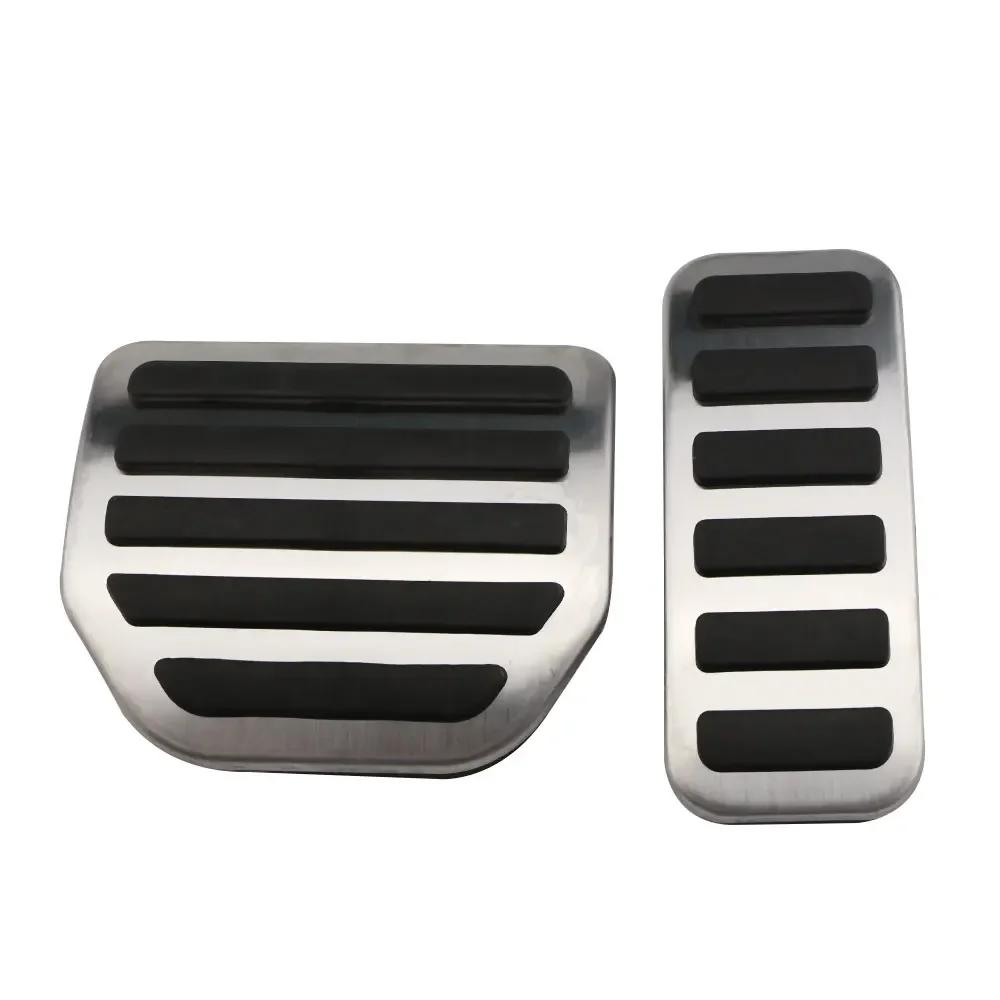 For Land Rover Range Rover Sport Discovery 3 4 Lr3 Lr4 AT Pedals Cover Gas Brake Foot Rest Pedal Pad Interior Accessories