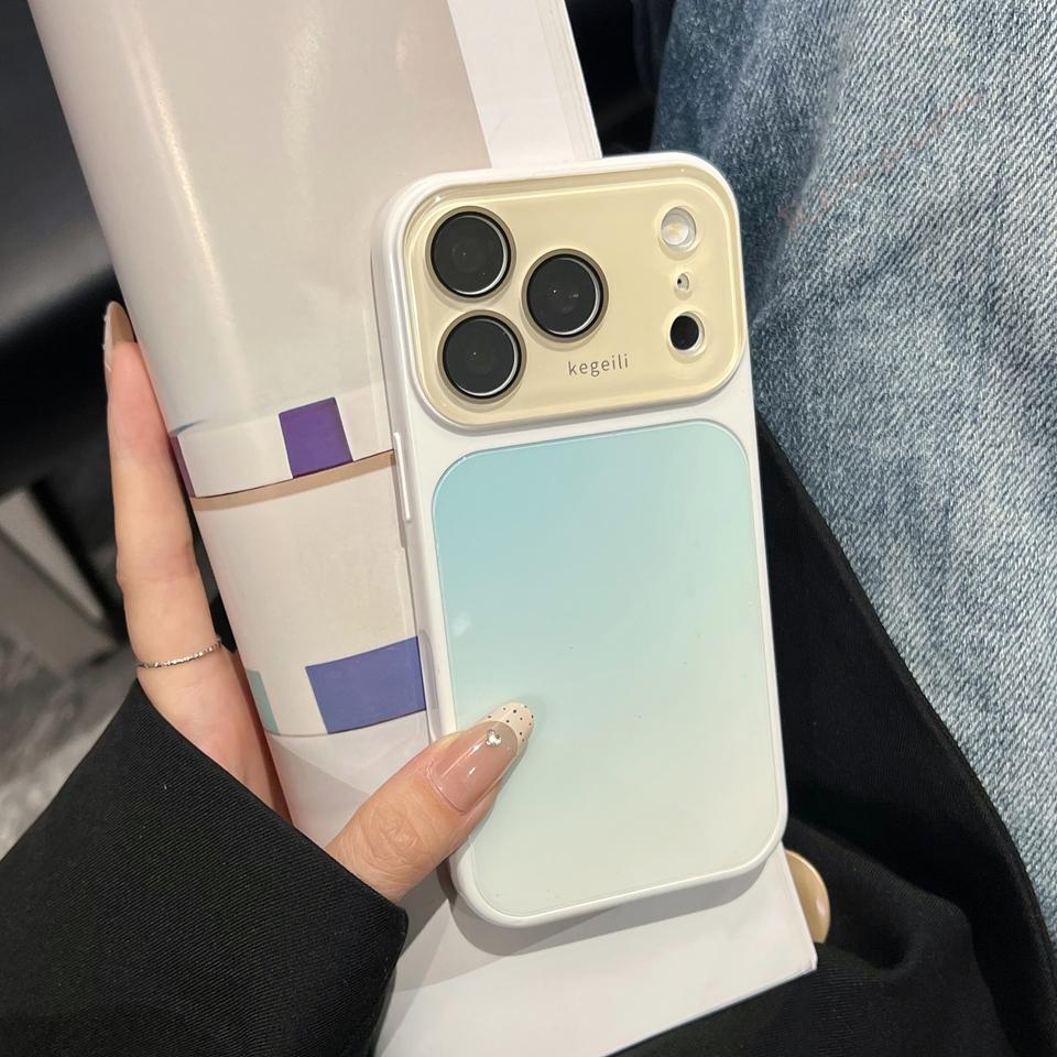 Colorful Official Phone Case For For Iphone 17 12 13 14 1 16 17 Pro Max 17Pro 16Pro  Big Windows Shockproof Protector Cover