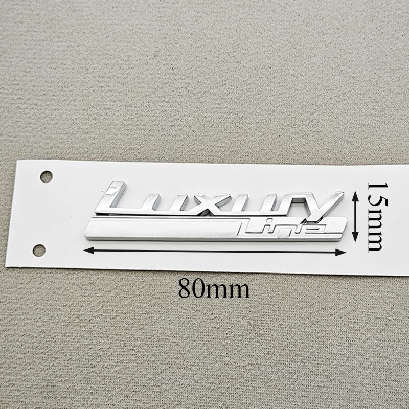 3D ABS Sport Luxury Line Emblem Car Fender Badge Stickers For BMW 520i 530i 330i 320i 518i F30 F10 G30 G20 E46 E39 Accessories