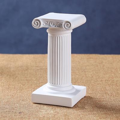 Harz Römische Säule Ornament Dekorative Mittelstück Sockelständer Figur Skulptur für Hochzeit Festivals Dekoration