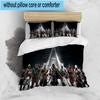1PC Assass Warrior 3pcs Bedding,Including 1pc Duvet Cover And 2pcs Pillowcases Perfect for Christmas,Ideal for Bedroom, Dormitory
