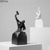 Sculpting Oneself Abstract Artworks Character Statue Desk Decoration Ornaments Inspirational Figures Sculpture Resin Crafts