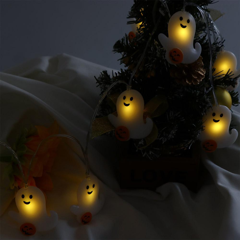 Ghost Pumpkin Night Lights Led Skull Lights String Lights Decor Halloween Decoration Party Supplies