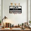 Wall Display Rack with Hooks for Award Display