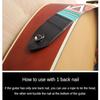1pc Extra Wide Acoustic Guitar Strap, Leather Belt Adjustable Shoulder Strap with Artistic Print for Guitar & Bass