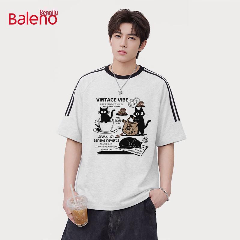 

Baleno Coffee Bean Cat Graphic T-Shirt 3XL