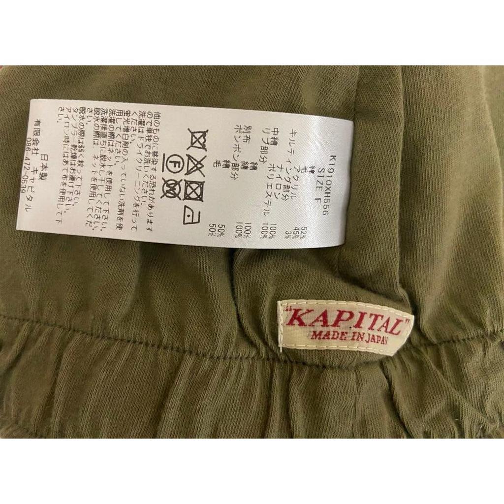 Used KAPITAL knit hat beanie bivouac ski cap