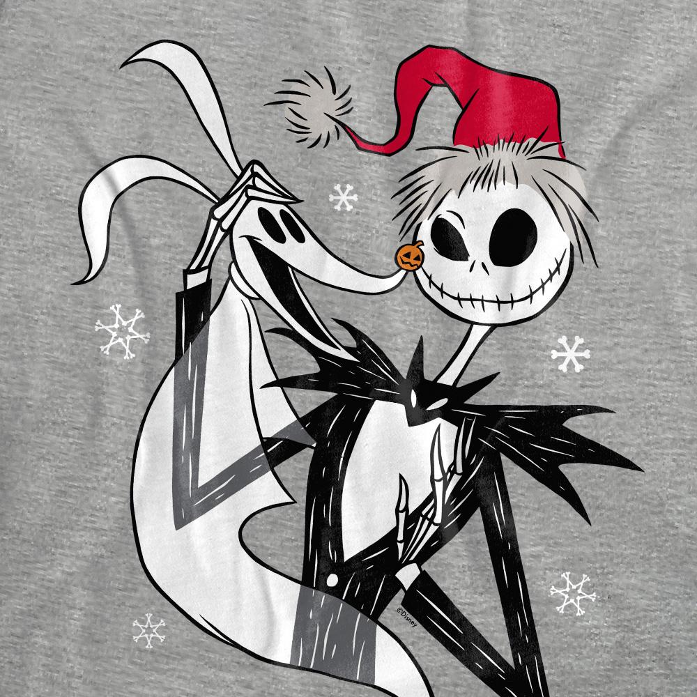 The Nightmare Before Christmas Womens/Ladies Jack Skellington Heather T-Shirt