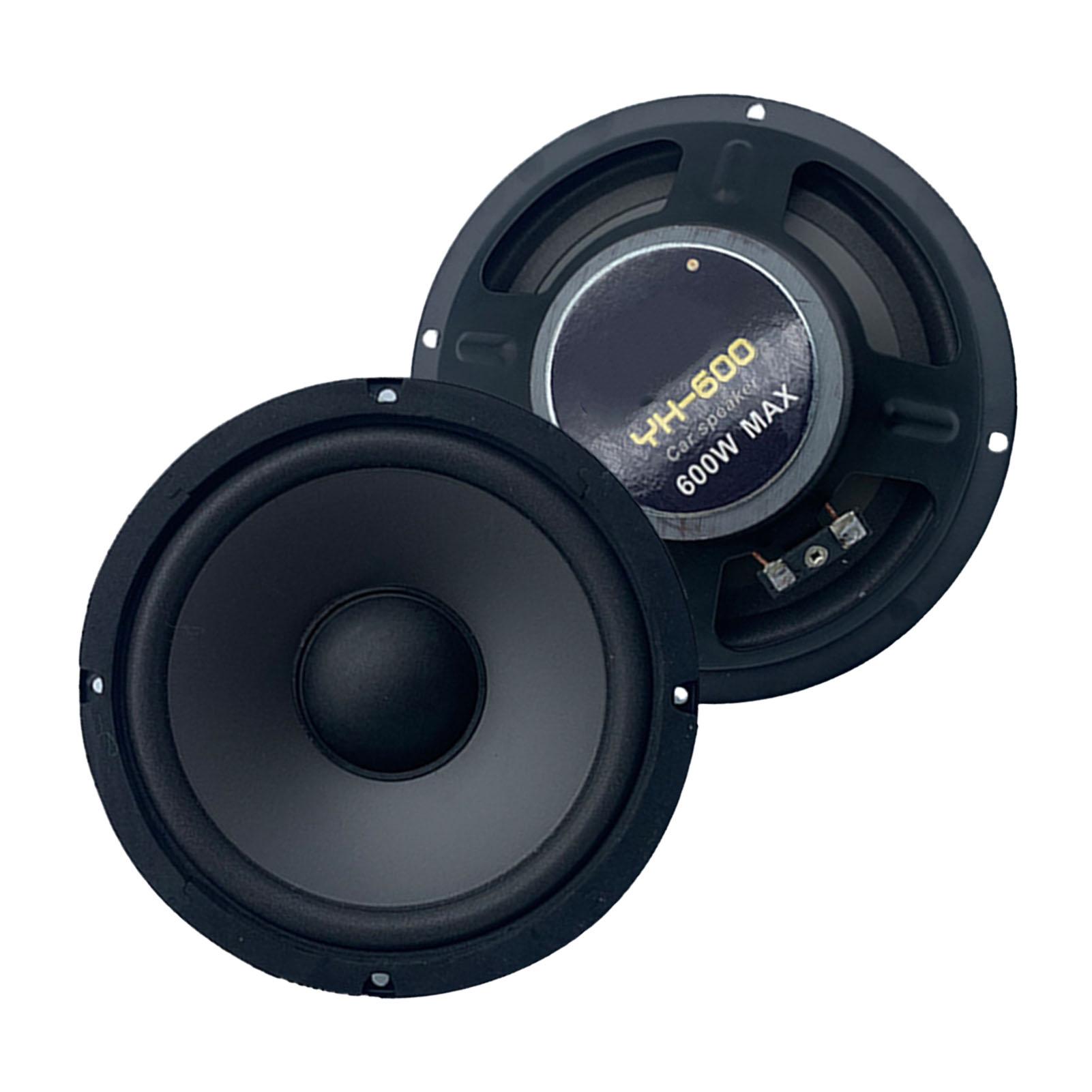 

2 шт. коаксиальные колонки 6,5 дюйма универсальный аудио стерео музыкальный высокочувствительный динамик 600 Вт