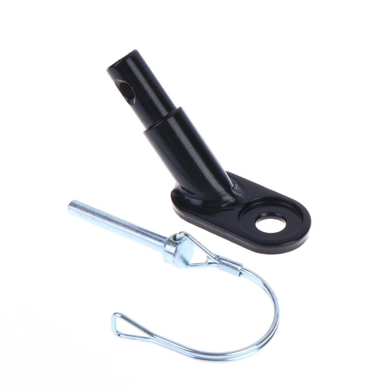 Steel Bicycle Trailer Hitch Mount Adapter High Quality Replacement Axle Bike Cycling Rear Carrier Mount Bike