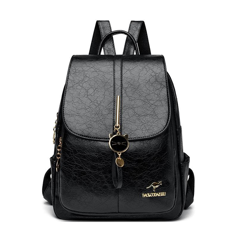 Dame Ryggsekk Enkel Alt-i-ett Veske Reise Skolesekk Student Ryggsekk