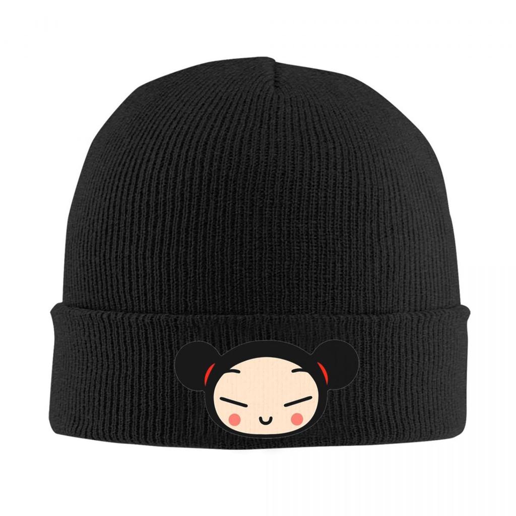 Cartoon Pucca () Warm Knitted Cap Winter Knit Bonnet Hat Skullies Beanies Hip Hop Caps for Unisex