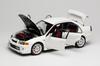 Freestyle MOTORHELIX Scale Mitsubishi Lancer Evolution VI GRS SCOTIA WHITE Finished Model M84305 1/18 T.M.E.