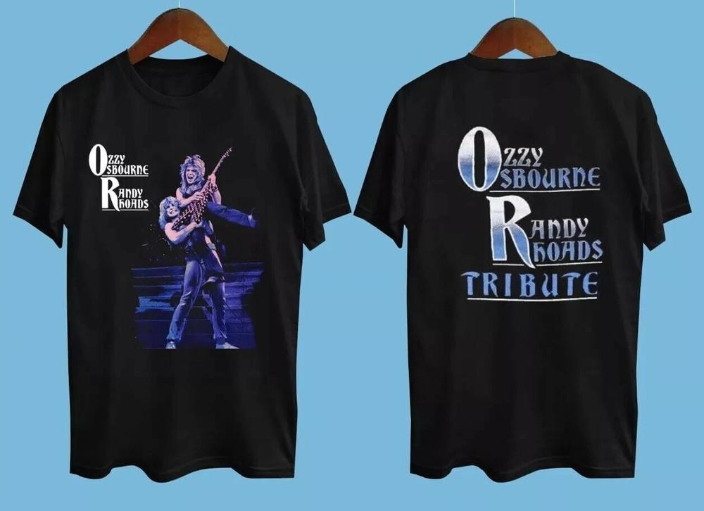 Ozzy Osbourne Randy Rhoads Tribute Shirt Unisex T-Shirt L
