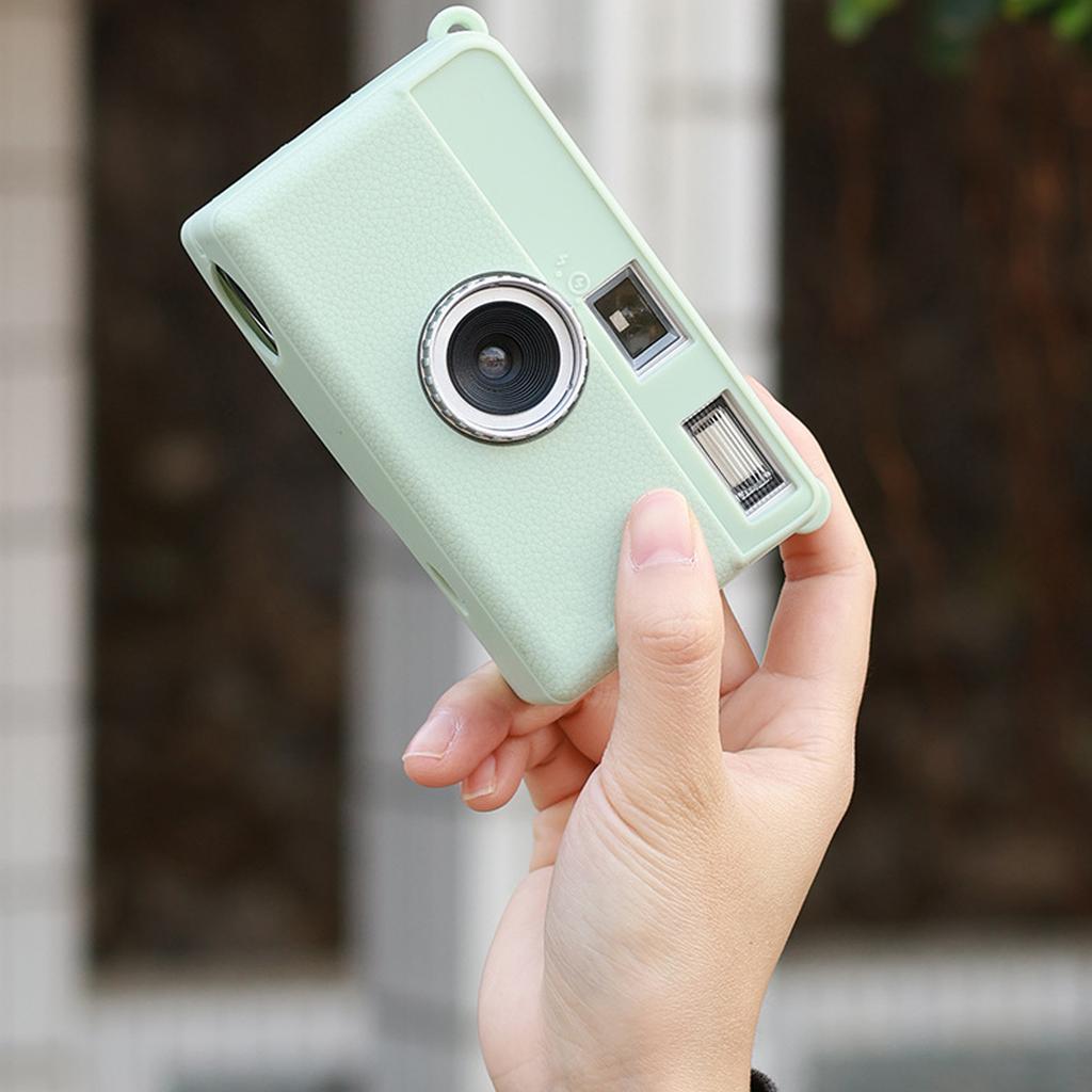 Silicone Camera Case Wear Resistant Shockproof Protective Cover Soft Solid Color Protective Shell for H35 Camera