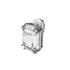 Swarovski Orecchino da donna Mesmera con clip, taglio ottagonale in cristallo, bianco 5600860
