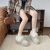 Fashion 2025 New Women's Autumn and Winter Thick Snow Boots Winter New Round Head Suede Anti-slip Wear-resistant Plush Short Boots