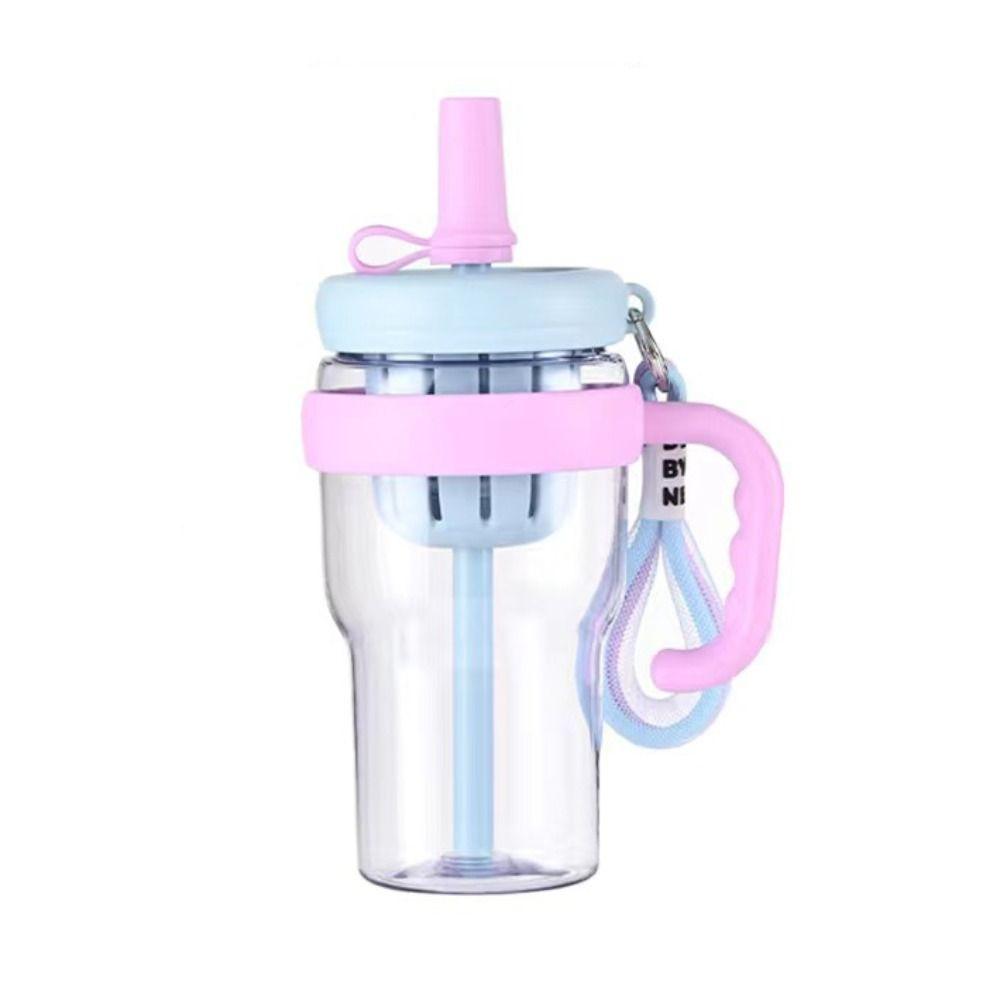 

Tea Infuser Sports Water Bottle Good-looking Lucky Belly Cup Water Bottle with Straw Home синий/фиолетовый