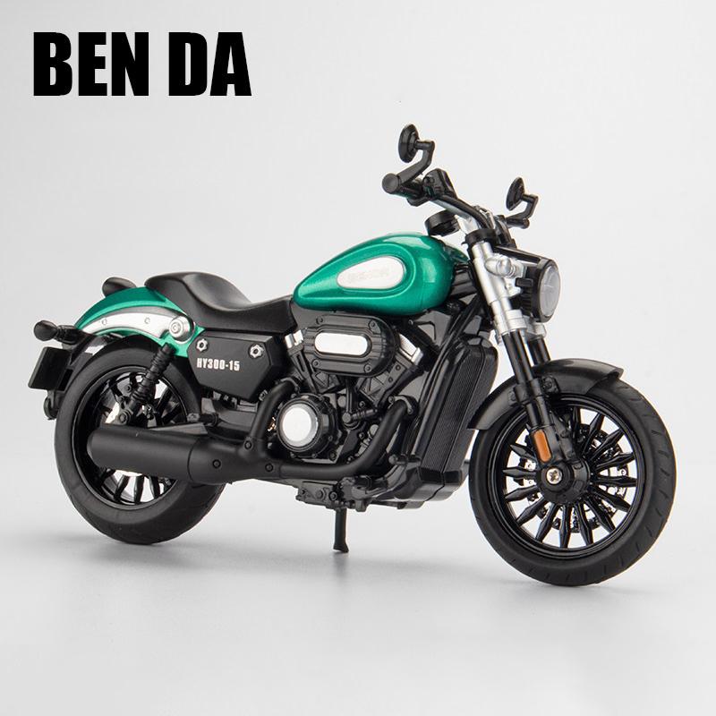 

1/12 BENDA GINGERLLA 300 Литая Модель Мотоцикла Игрушка Реплика со Звуком и Светом Подарок на День Рождения Рождественский Подарок Коллекция Мотоцикл синий