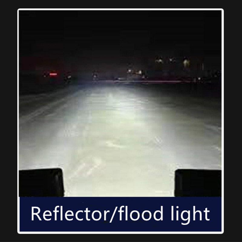 1X LED spotlight 12-80V strong light super bright spotlight reversing light waterproof Fog light car truck general headlight