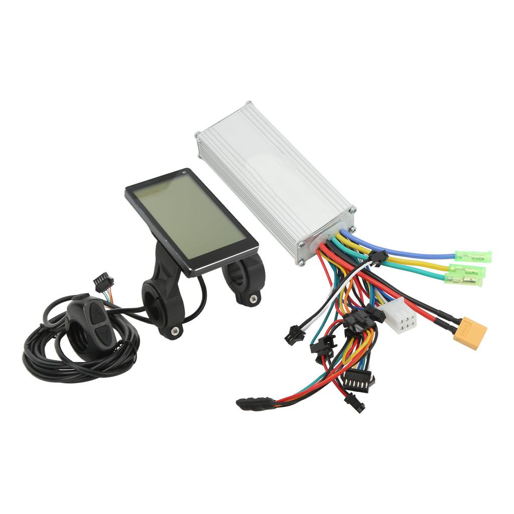 Electric Bike Brushless Controller Kit 48V 60V 500W LCD Panel Brushless Speed Controller Kit for Electric Bike Scooter
