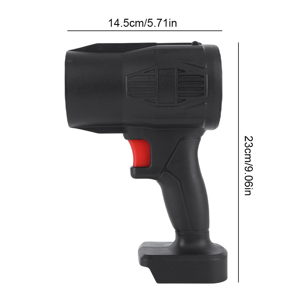 Handheld Turbo Blower Mini Jet Dry Blower Fan High Pressure Air Blowers for Lawn Care Garage Patio Car