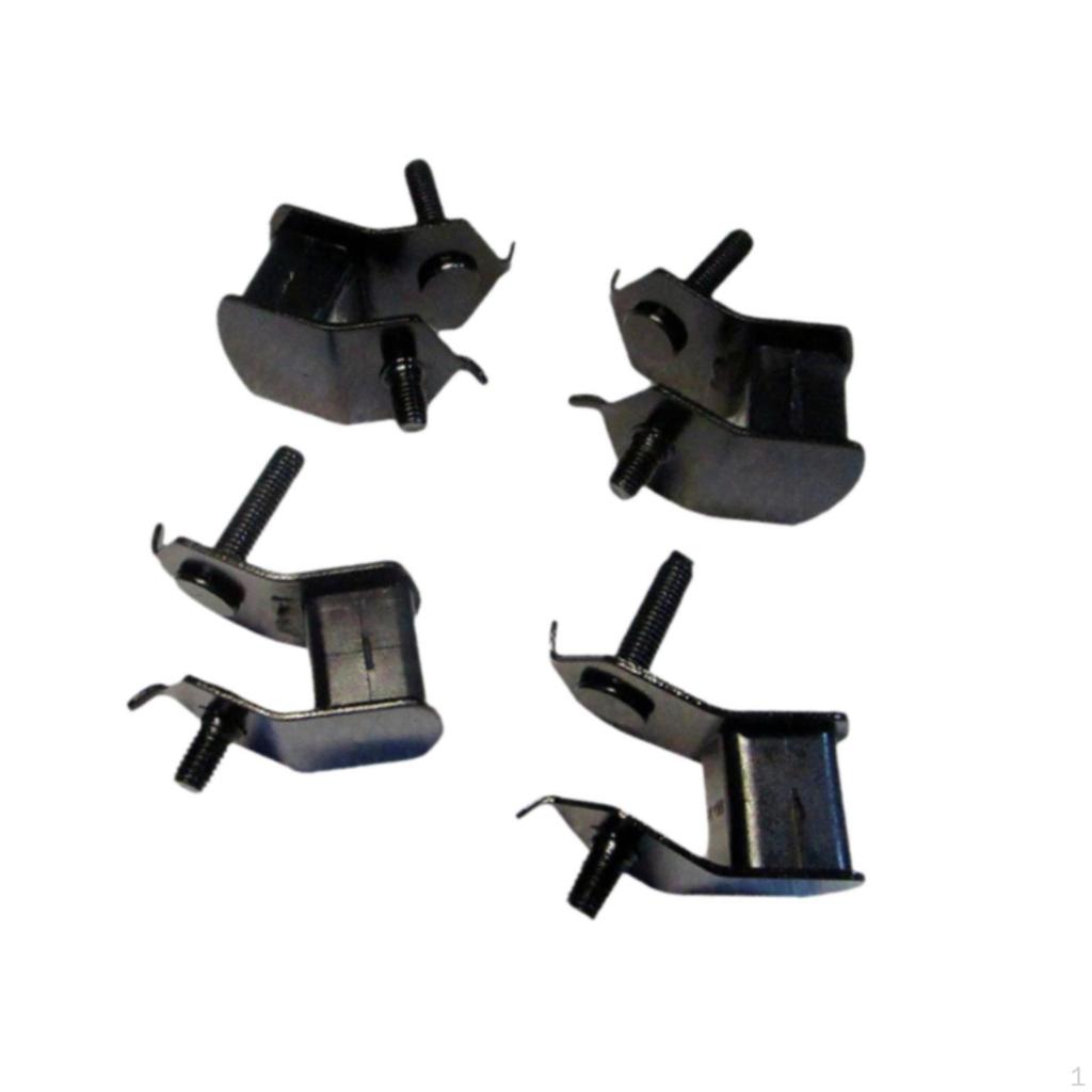 4 Pieces Diesel Generator Accessories Shock Reduction Mount Direct Fitting Assembly