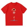 Diogo Jota Love Heart Graphic Print T-shirts for Women/Men Commemorative Clothing Sports Fans Gift Tees Loose Casual Tshirt Tops