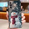 Phone Case For Motorola Edge 50 40 Pro 60 50 40 30 Ultra Neo Fusion Moto G Play G Stylus G Power G Snowman Christmas