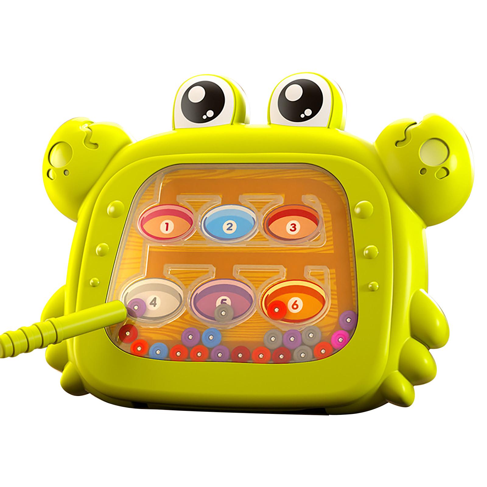 

Magnetic Maze Beads Boardd Magnetic Maze Beads & Drawing Board Double-Sided, Erasable Doodle Toy With Numbered Beads , One Size зелёный