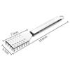 Stainless Steel Fish Scale Remover Rectangular Head Fish Scale Cleaner  Seafood Market