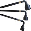 L-Shaped Socket Wrench: Truck Tire Removal Tool & Bent Bar Pipe Wrench