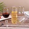10/20pcs Plastic Champagne Flutes 9/12oz Unbreakable Shatterproof Reusable BPA-Free Disposable Cups Glasses for Party Wedding