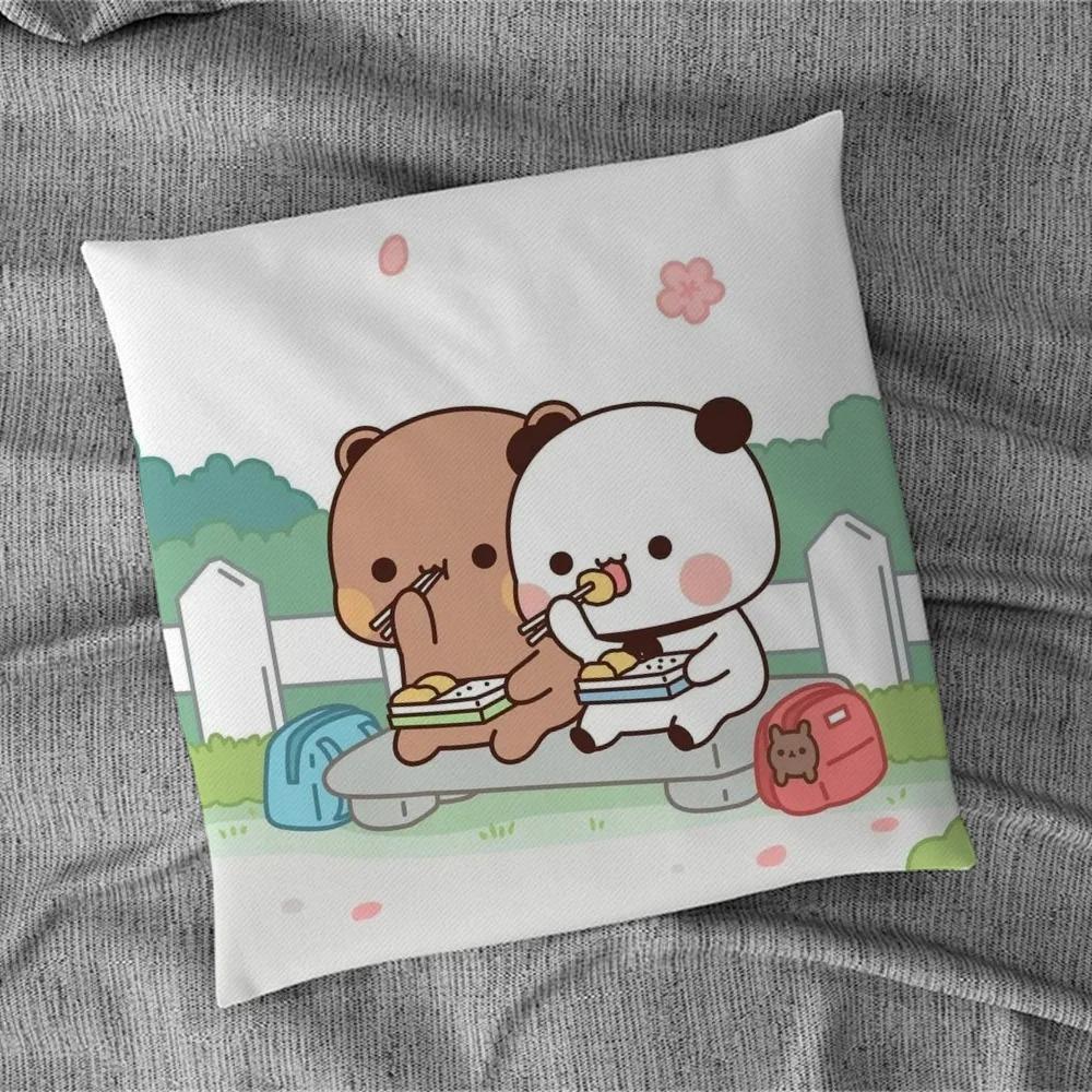 Bubu Dudu Pattern Pillowcase Car Ornaments Office Living Room Sofa Home Pillowcase