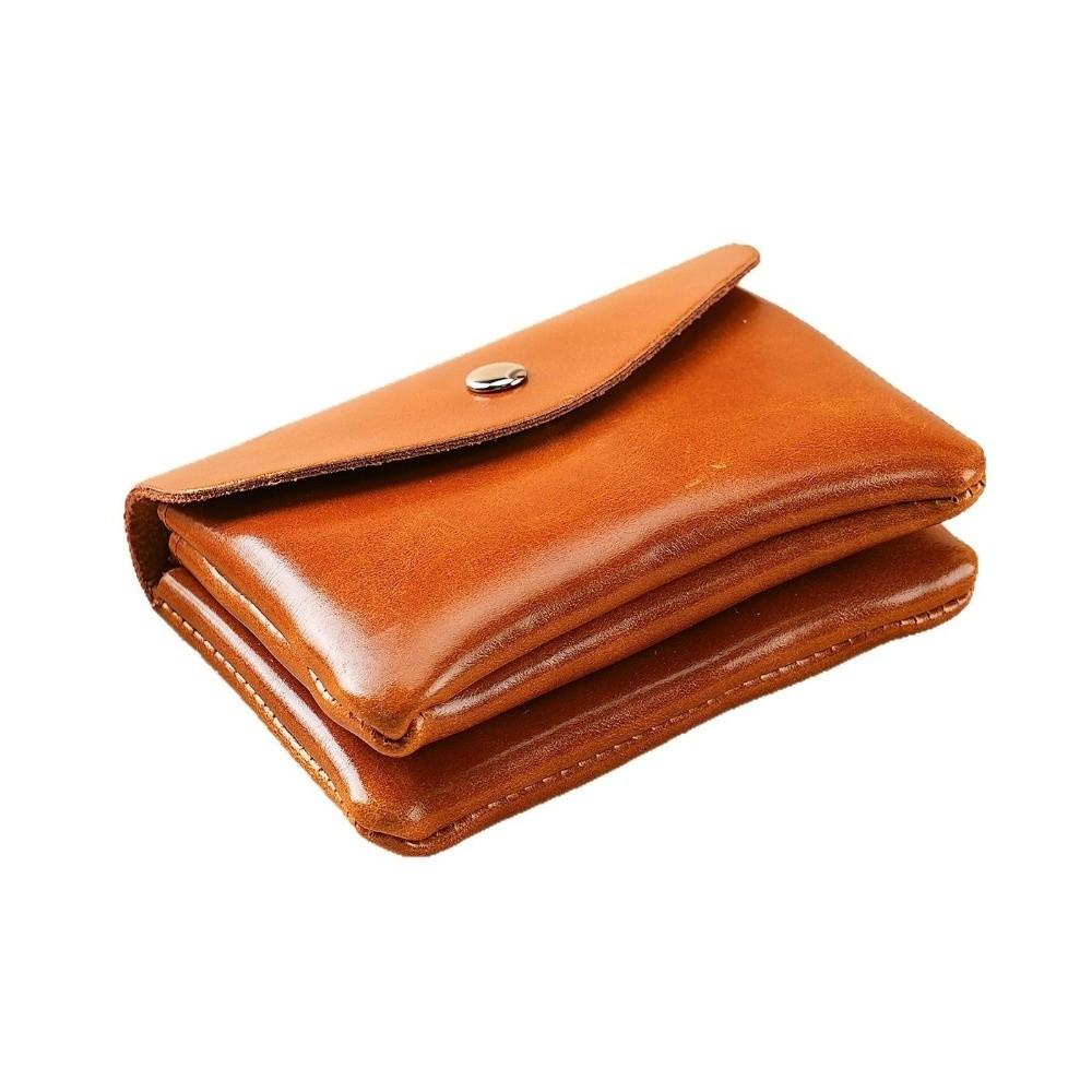 Zipper Short Wallet Hasp Mini Purse Bag Fashion Leather Small Coin Pouch Outdoor