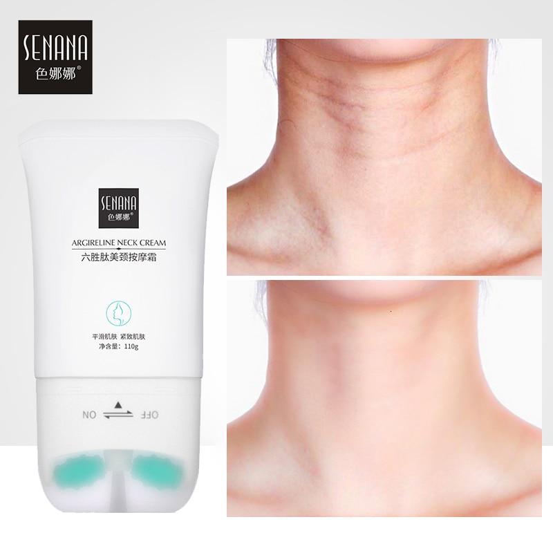 Crema per il collo a rullo a forma di V nutriente elastica esapeptide da 110 g Cura della pelle antirughe