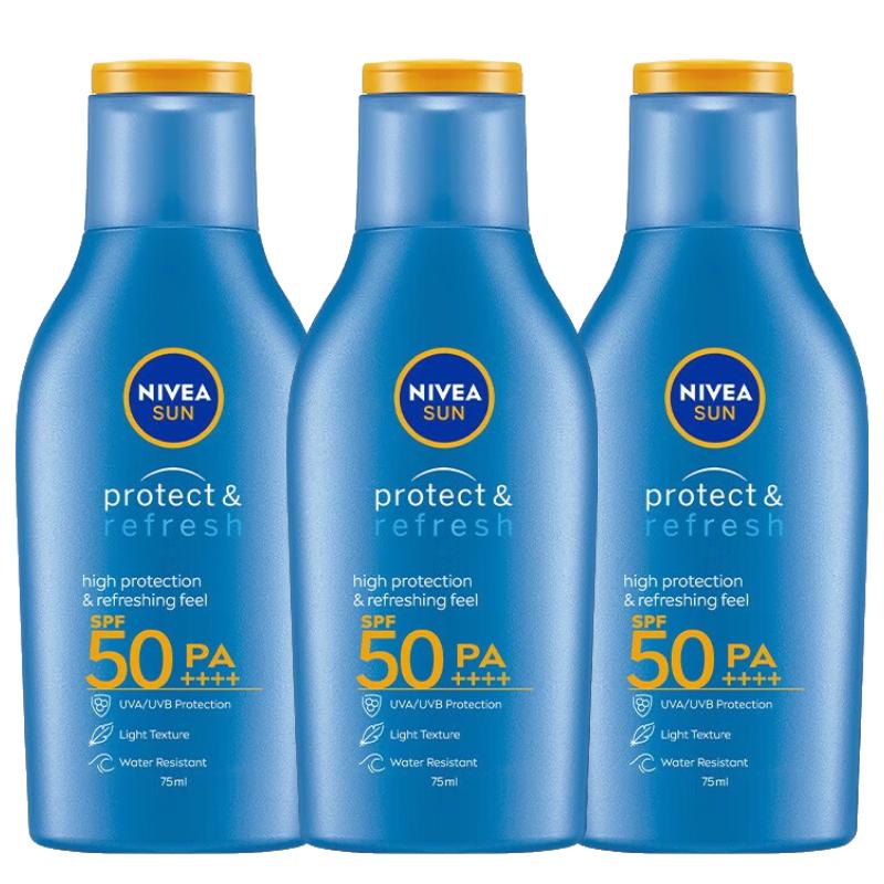 

NIVEA Clear Sunscreen Lotion 3-Pack